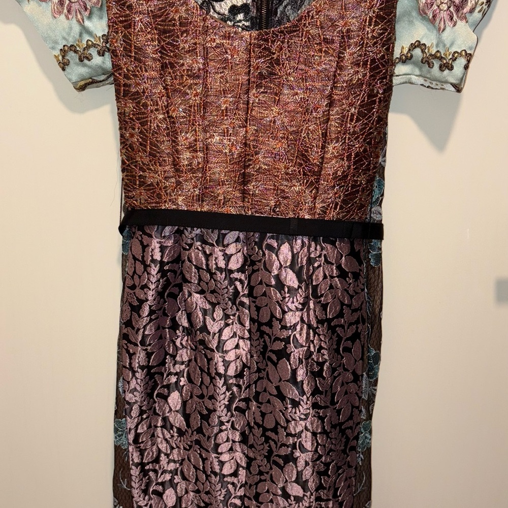 Byron Lars Peach and Pink Dress